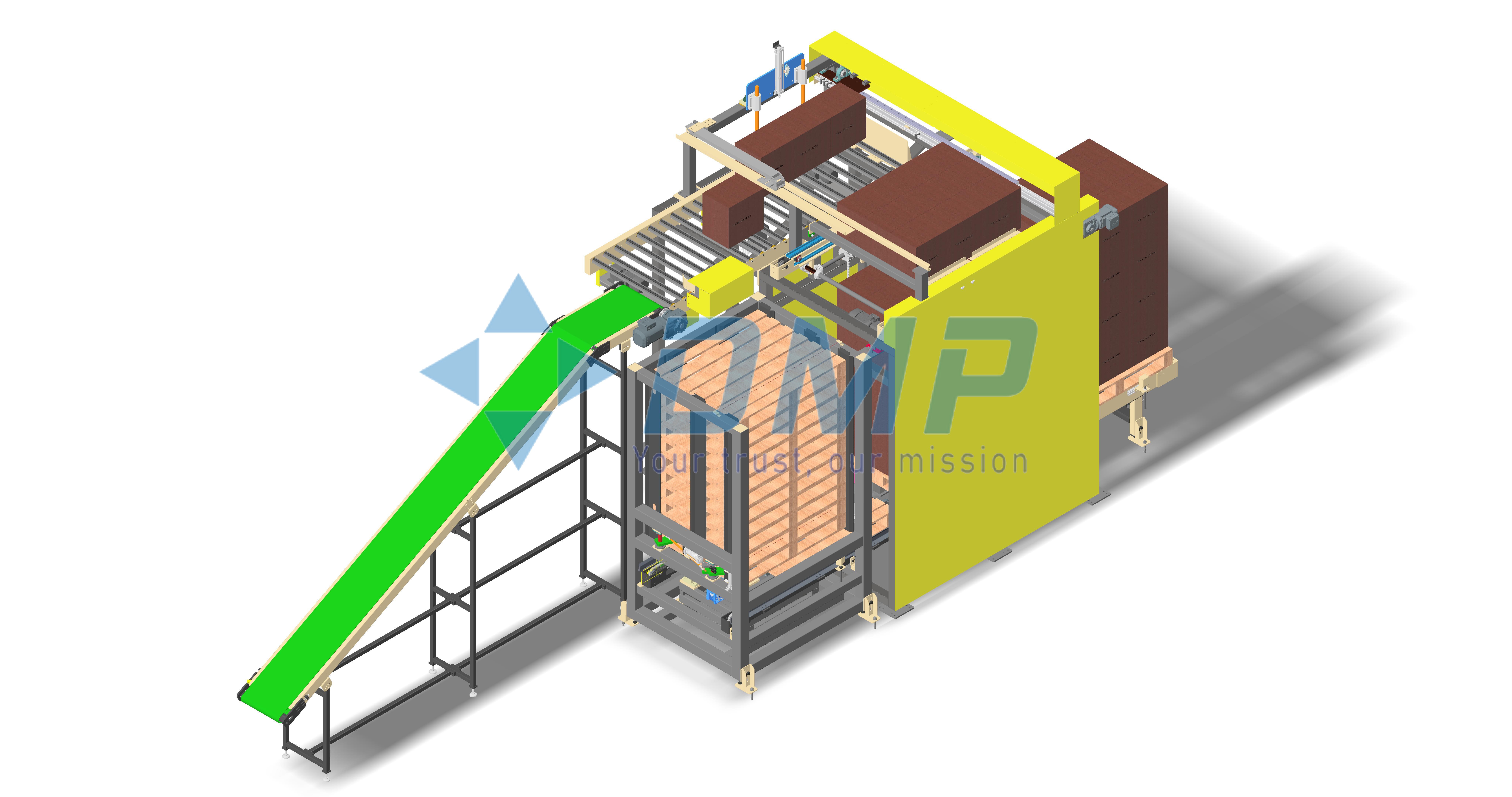 Hệ thống xếp pallet tốc độ cao